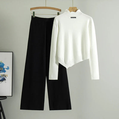Laetitia – Elegant Knit Two-Piece Set