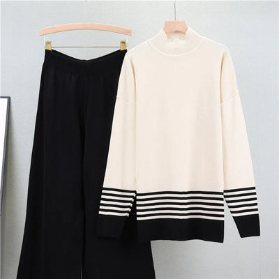 Irene – Knitted Sweater and Pants Set