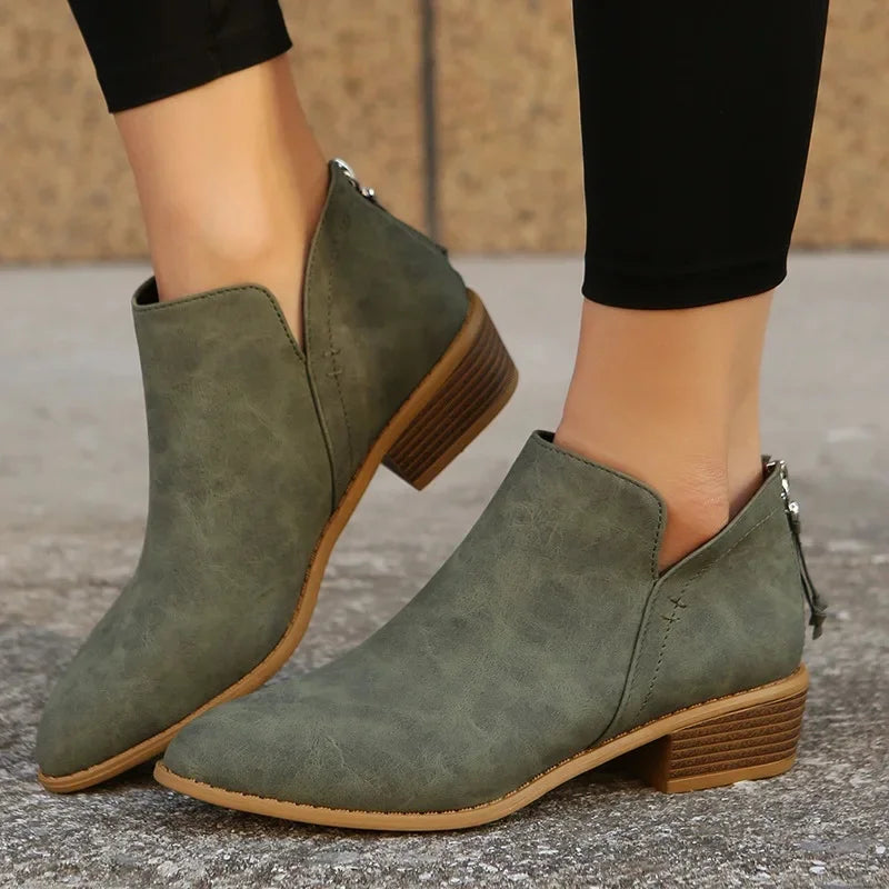 June - Women Orthopedic Zip Boots