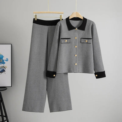 Agatha – Two-Piece Check Suit Set