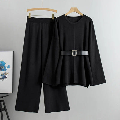 Flurina – Knitting Set with Oversized Sweater and Pants