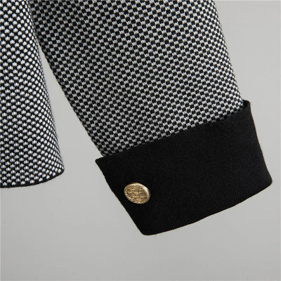 Agatha – Two-Piece Check Suit Set
