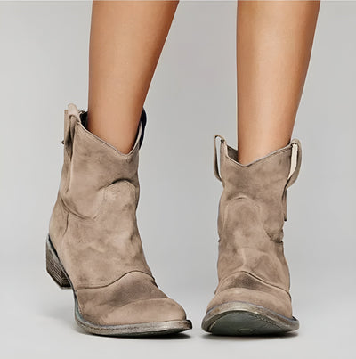 Roselle™ | Suede Ankle Boots with Bohemian Spirit