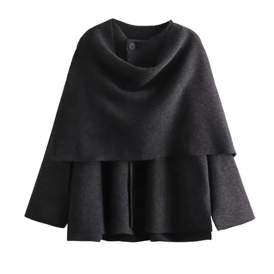Kaleide - Elegant Coat In Quality Fabric