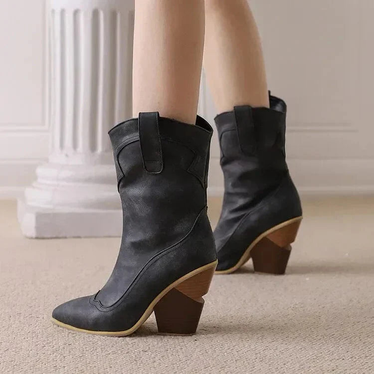 Mabelle - Orthopedic Western Boots