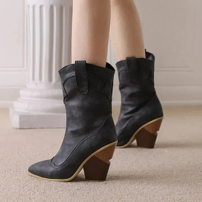 Mabelle - Orthopedic Western Boots