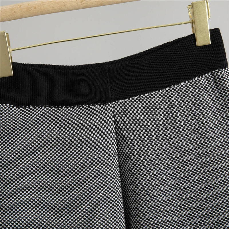 Agatha – Two-Piece Check Suit Set