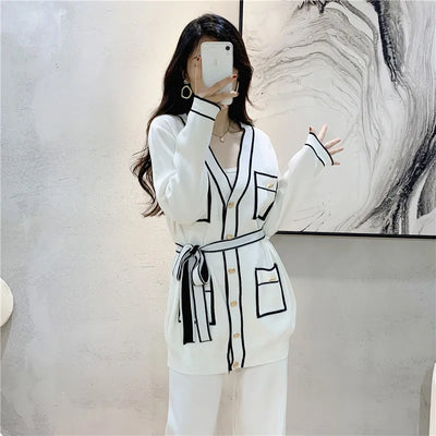Joelle – Elegant Two-Piece Trouser Suit Set