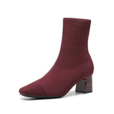 Orthopedic Knitted Boots Elegance and Comfort for Everyday