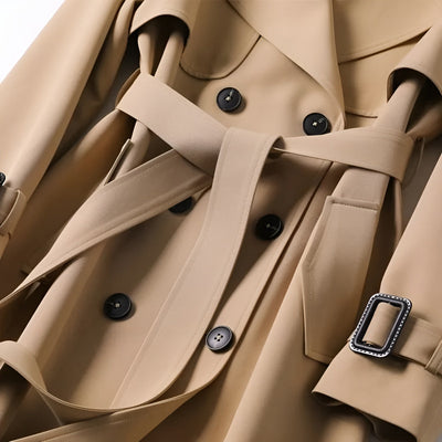 Emily - Stylish Elegant Trench Coat