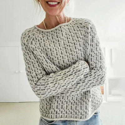 Jozette™ | Cozy Structured Sweater with Boat Neck