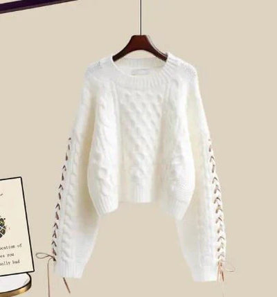 Elara | Knit Sweater and Pants Set