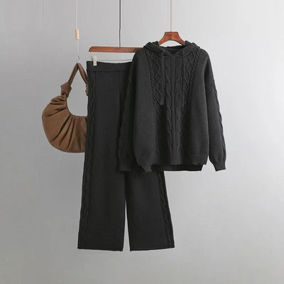 Firenze™ - Comfortable Oversized Knit Tracksuit Set