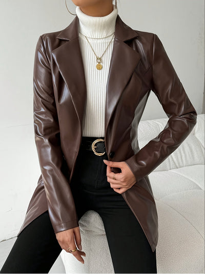 Janna – Elegant Women's Jacket with Button Placket for Business & Casual Outfits