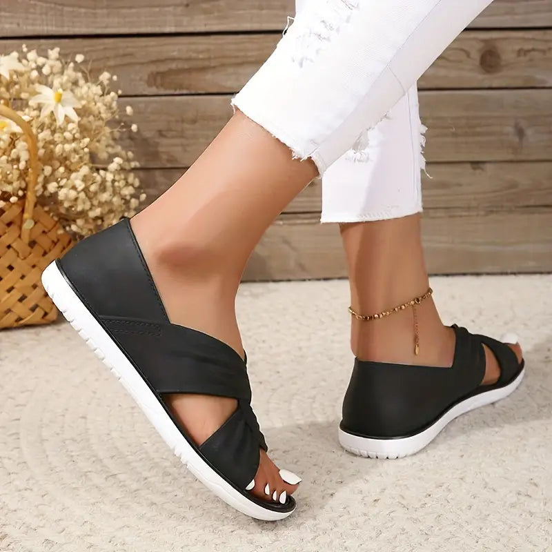 Lila - Women’s Elegant Comfort Slide Sandals