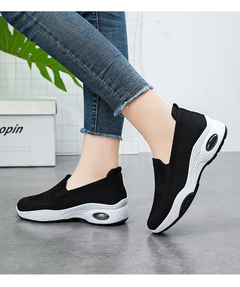 Gitte™ - Orthopedic, Breathable Slip-On Sneakers Made of Knit