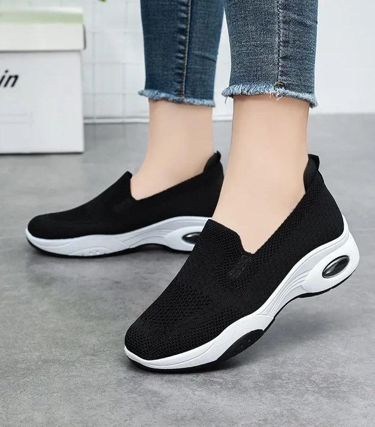 Gitte™ - Orthopedic, Breathable Slip-On Sneakers Made of Knit