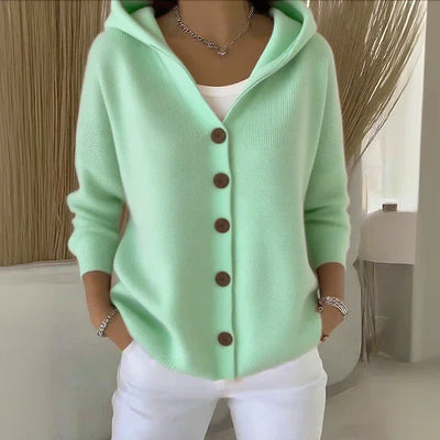 Fleur - Elegant Long Sleeve Cardigan