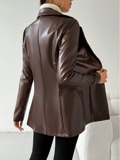 Janna – Elegant Women's Jacket with Button Placket for Business & Casual Outfits