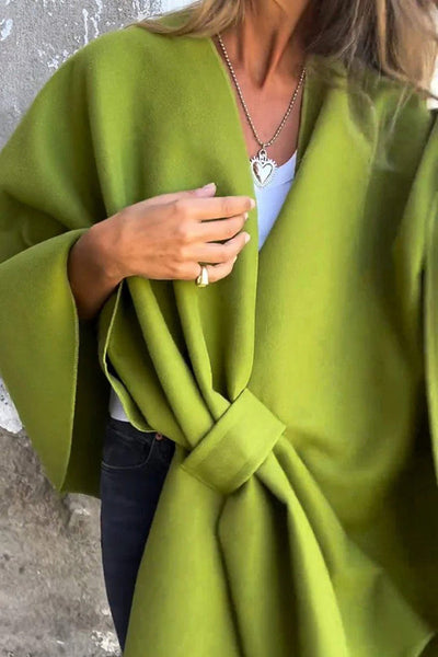 Leonie | Casual Cape Jacket with V-Neck