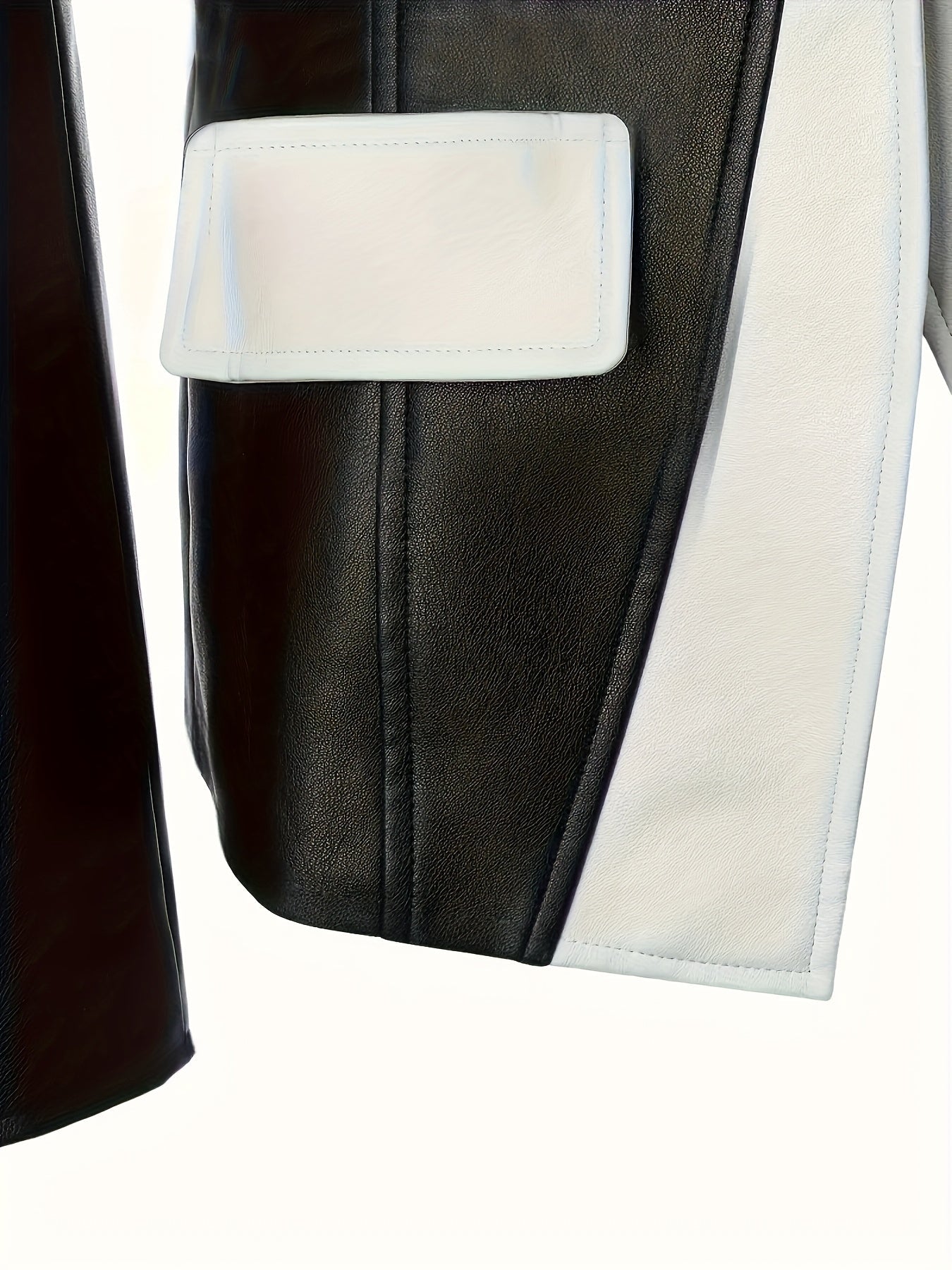 Darana – Women's PU Leather Jacket with Lapel Collar